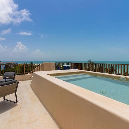 Penthouse Con Alberca Privada Y Hermosas Vistas Al Mar - A301 ホルボックス島 エクステリア 写真