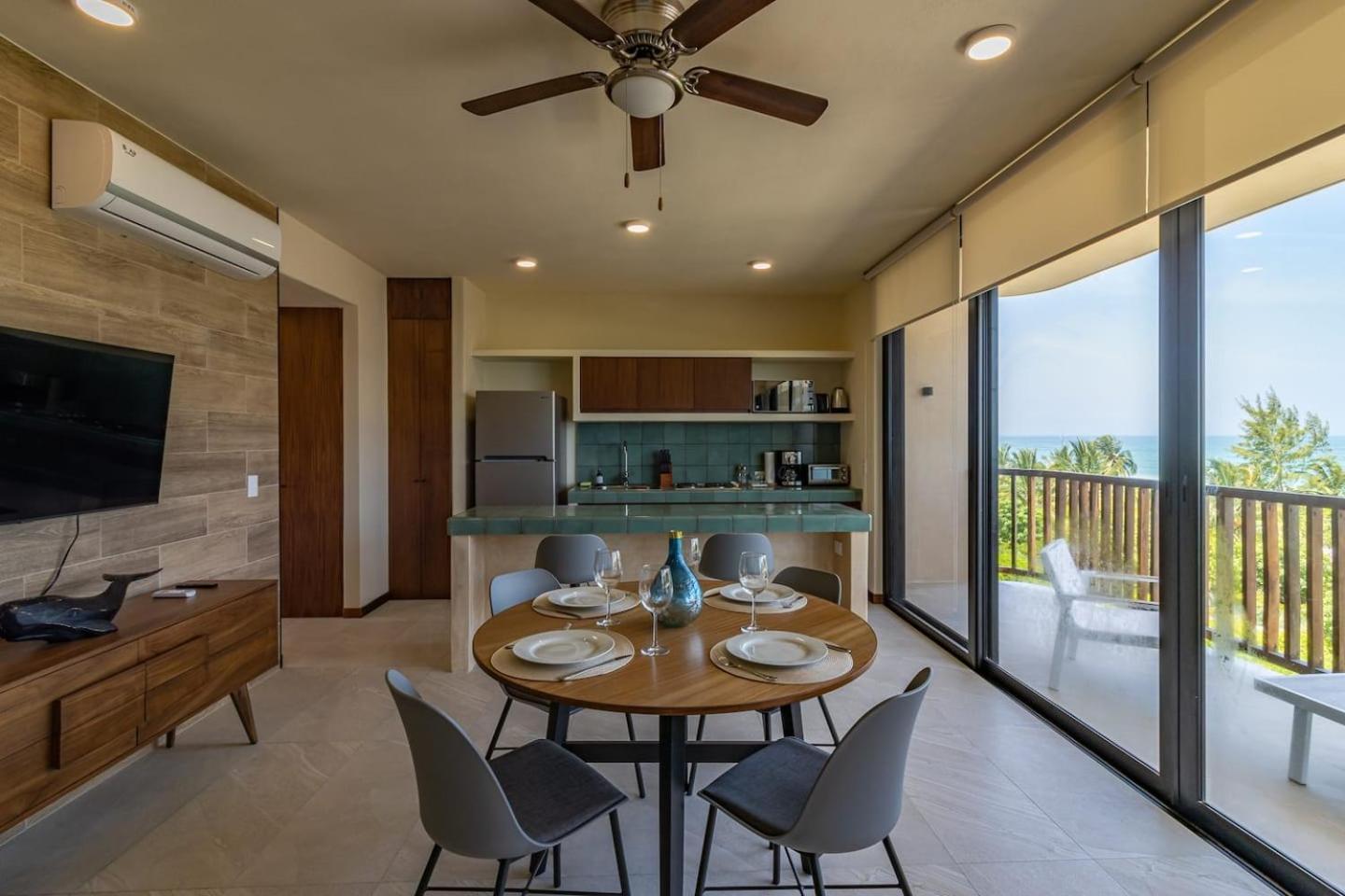 Penthouse Con Alberca Privada Y Hermosas Vistas Al Mar - A301 ホルボックス島 エクステリア 写真