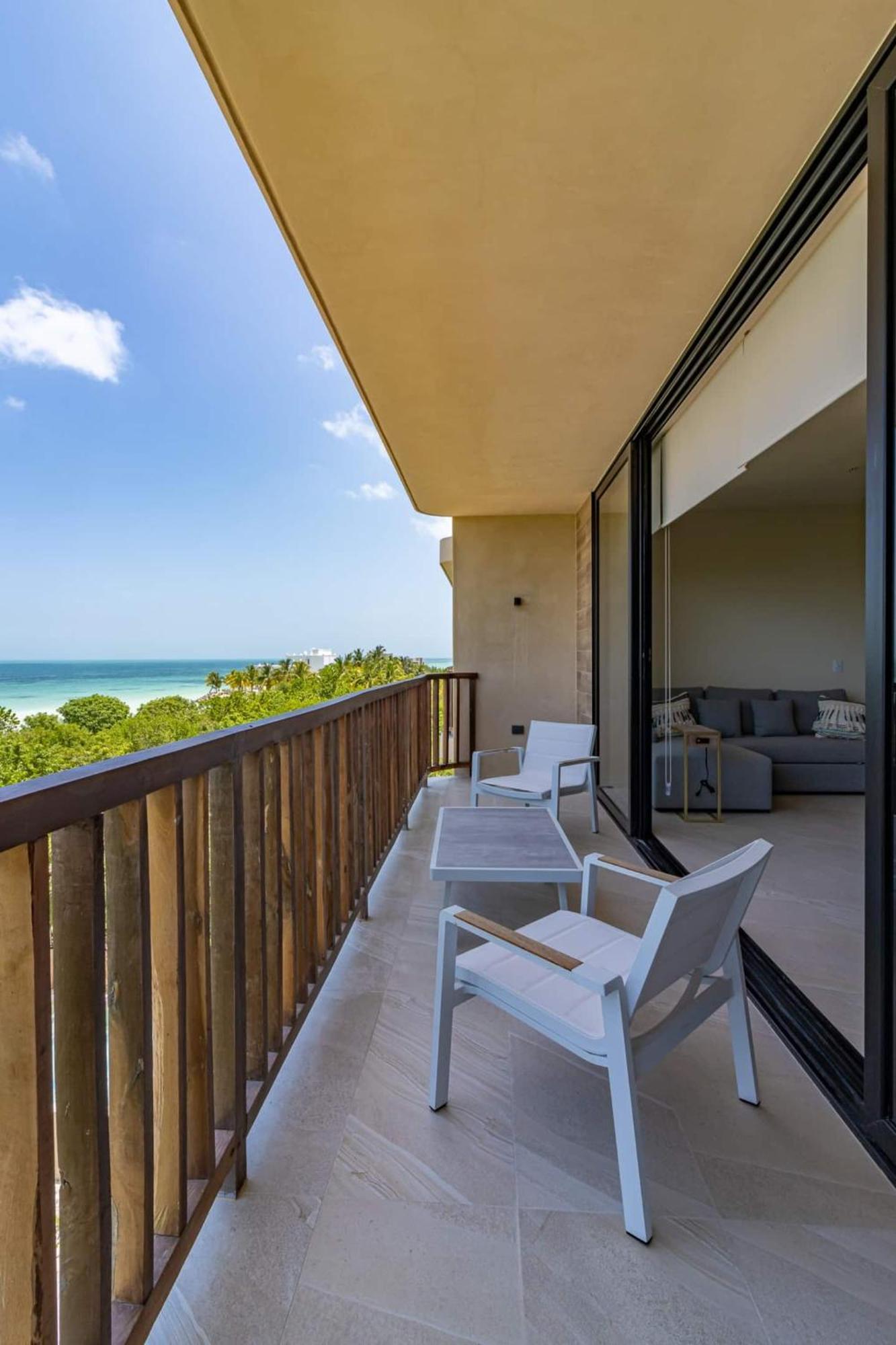 Penthouse Con Alberca Privada Y Hermosas Vistas Al Mar - A301 ホルボックス島 エクステリア 写真
