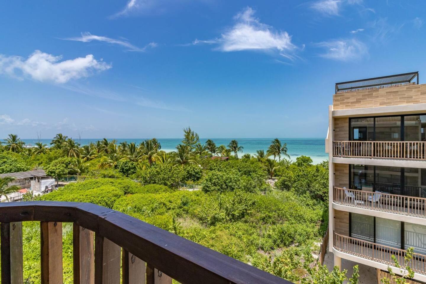 Penthouse Con Alberca Privada Y Hermosas Vistas Al Mar - A301 ホルボックス島 エクステリア 写真