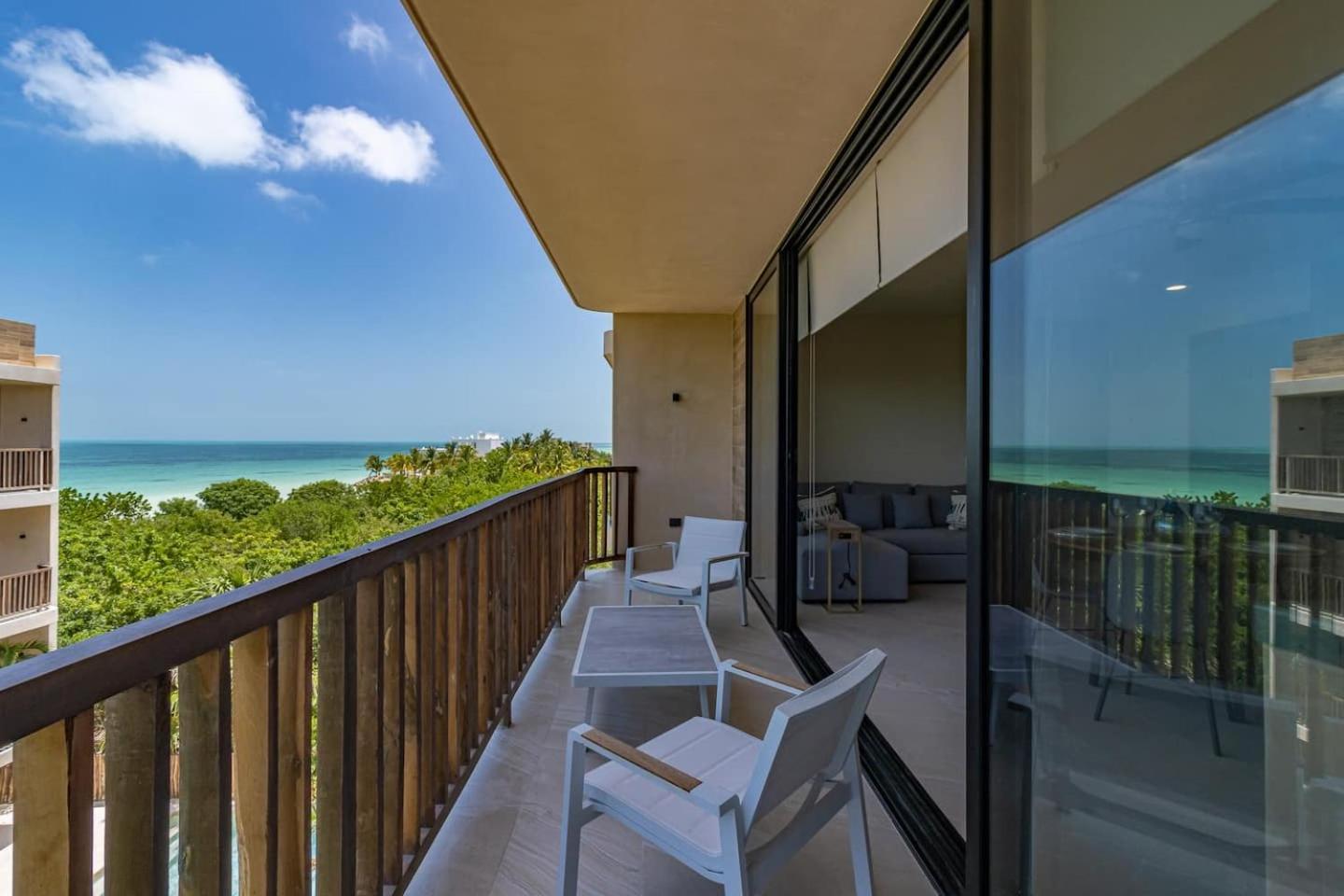 Penthouse Con Alberca Privada Y Hermosas Vistas Al Mar - A301 ホルボックス島 エクステリア 写真