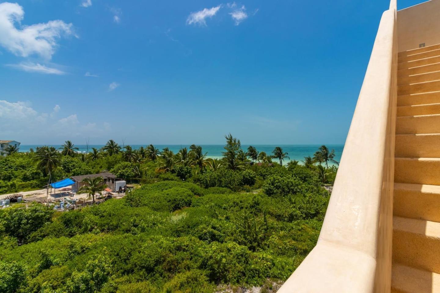 Penthouse Con Alberca Privada Y Hermosas Vistas Al Mar - A301 ホルボックス島 エクステリア 写真