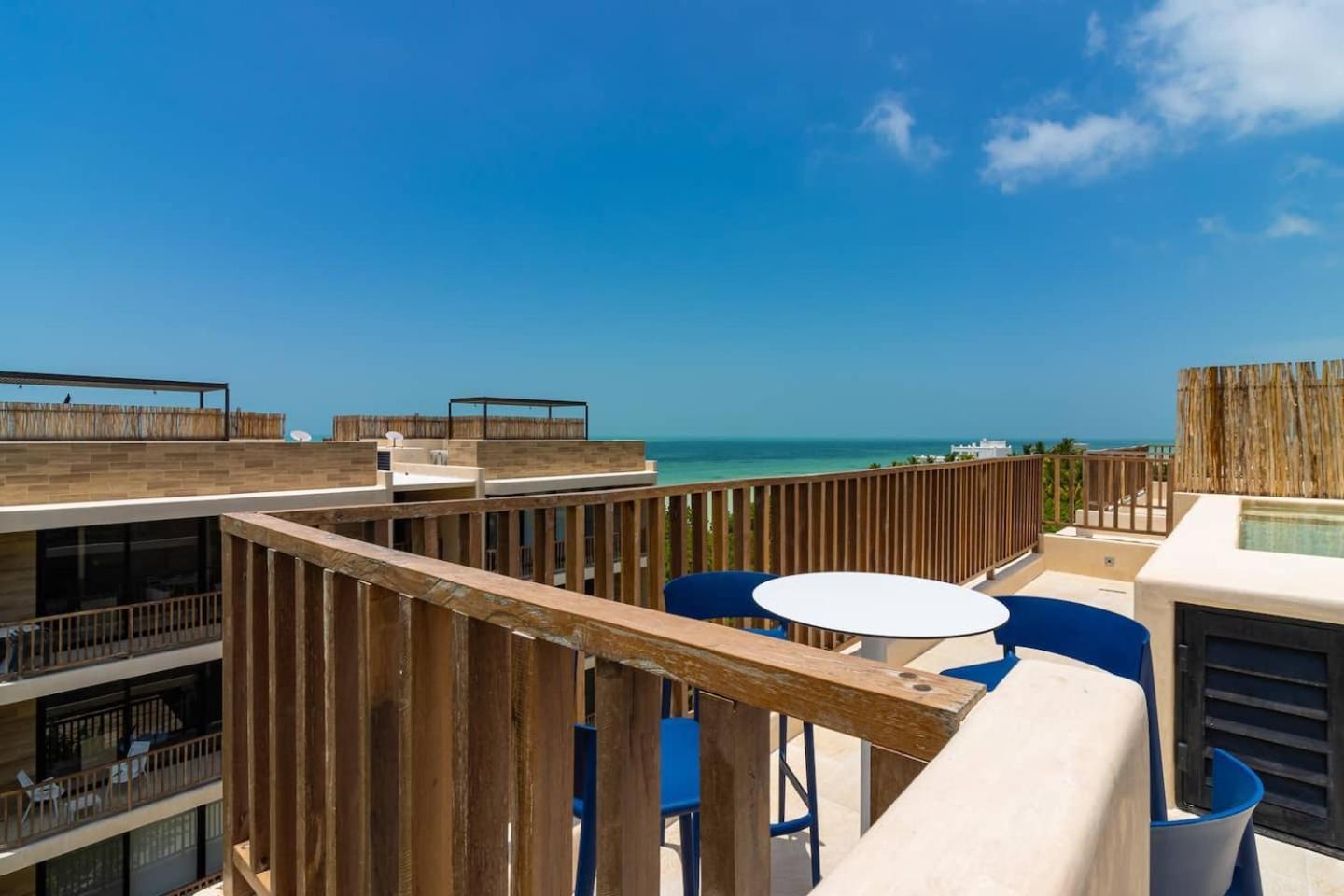 Penthouse Con Alberca Privada Y Hermosas Vistas Al Mar - A301 ホルボックス島 エクステリア 写真