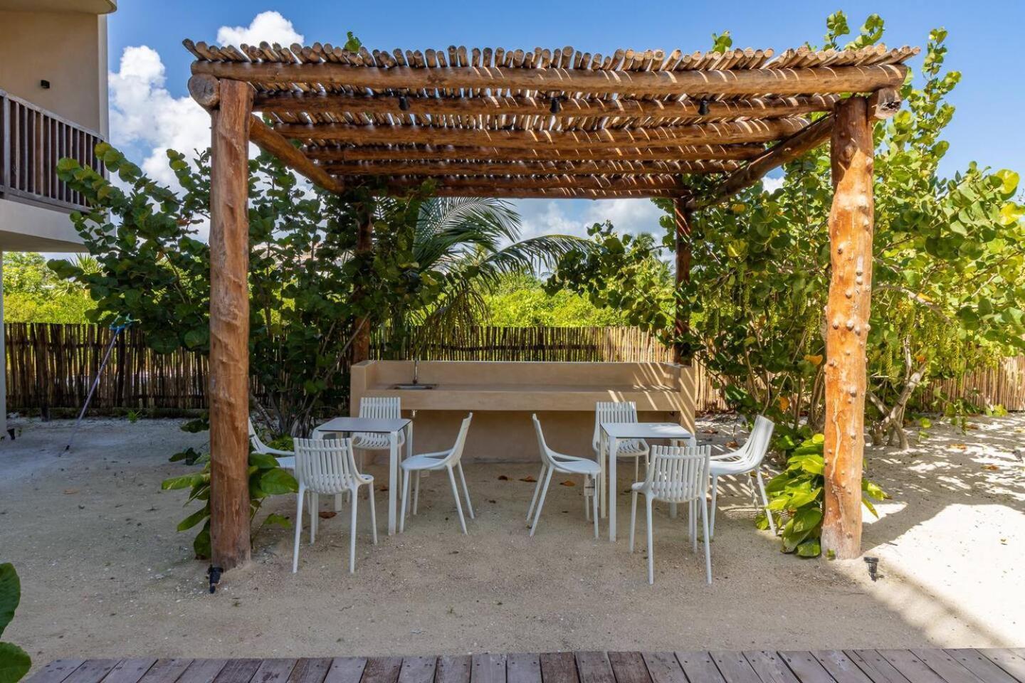 Penthouse Con Alberca Privada Y Hermosas Vistas Al Mar - A301 ホルボックス島 エクステリア 写真